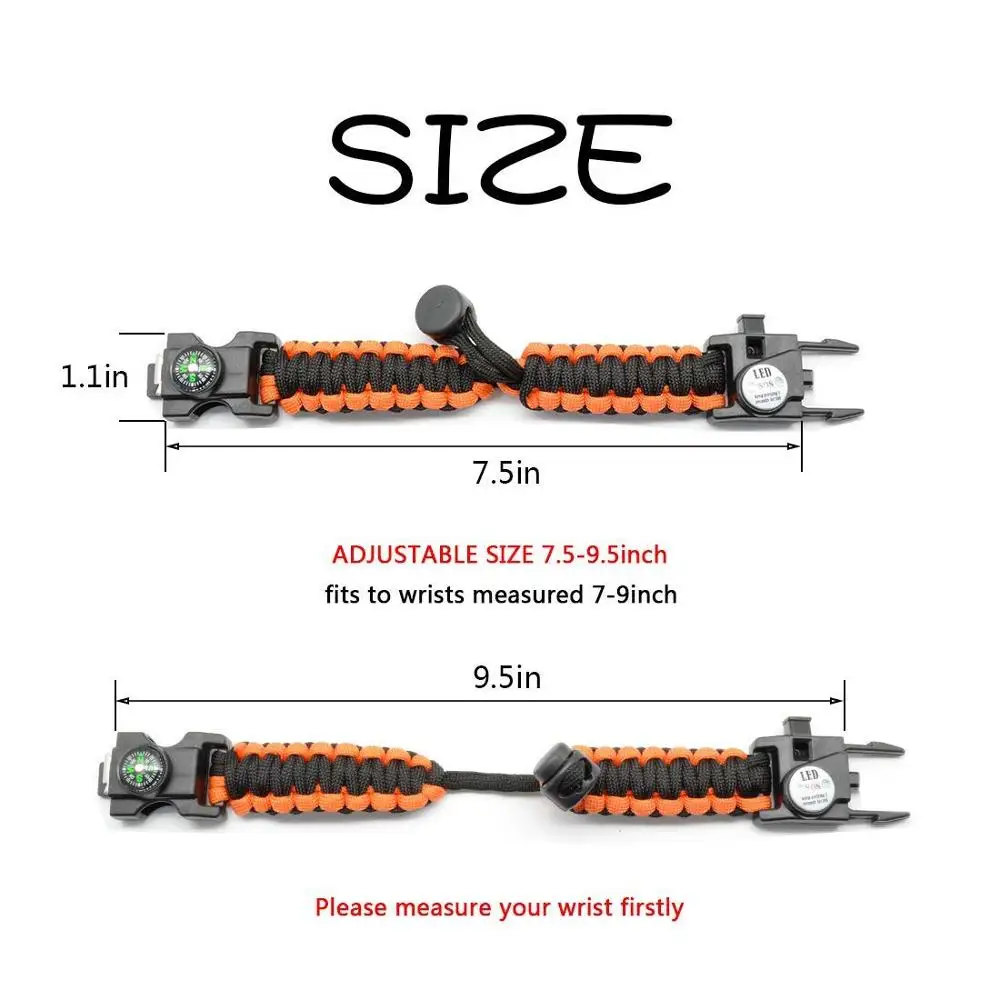 Update more than 144 paracord bracelet size chart best kidsdream.edu.vn