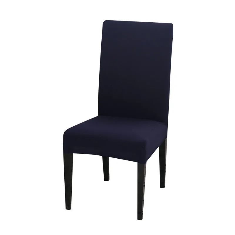 Elegant Velvet Chair Covers - Solid Color Seat Slipcovers