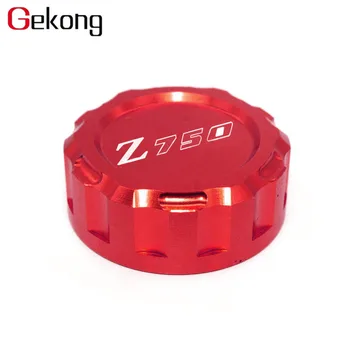 

For KAWASAKI Z750 Z 750 2007 2008 2009 2010 2011 Motorcycle Accessories CNC Aluminum Rear Brake Reservoir Cover Caps
