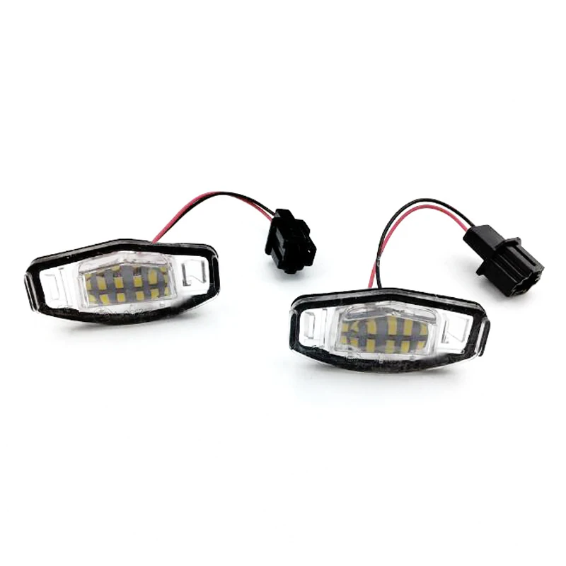 

2PCS LED CANBUS Number License Plate Light For Honda Civic Accord Pilot For Acura MDX RL TL TSX RDX ILX