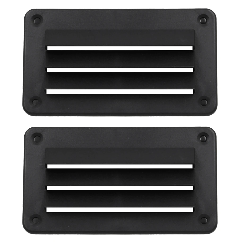 2 Pieces Ventilation Grill Cover Vent Cover High Quality - 14X7,9cm
