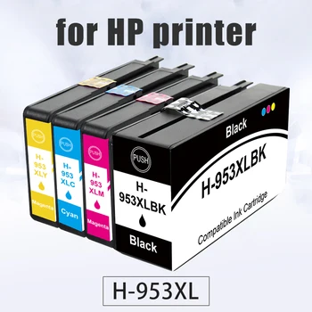 

Topcolor 953XL H-953 XL Compatible HP Ink Cartridge for HP953 HP-953 OfficeJet Pro 7720 7730 7740 8210 8218 8710 8715 Printer