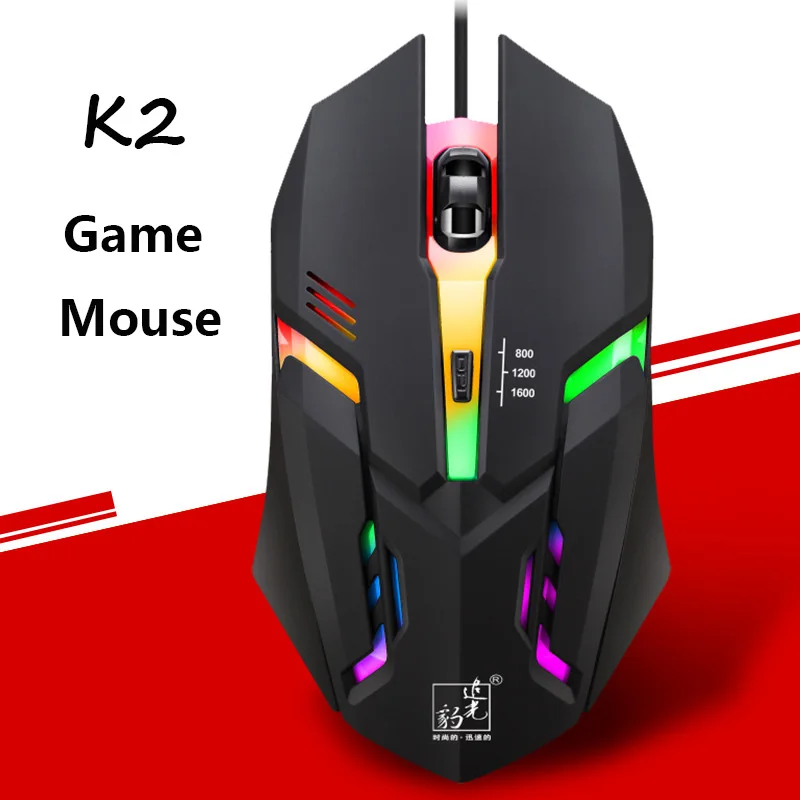 

K2 1600 DPI USB Optical Wireless Computer Mouse Receiver Super Slim Mouse For PC Laptop Gaming Mouse USB Receiver Pro Gamer