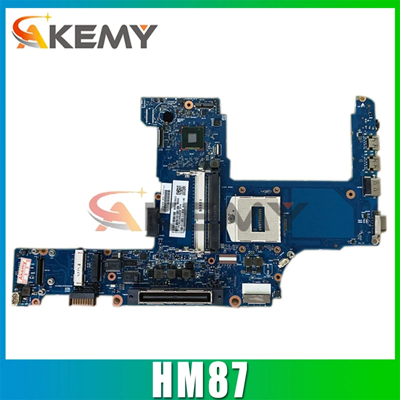 Материнская плата AKemy для ноутбука HP ProBook 640 G1 650 HM87 материнская 6050A2566301-MB-A04 SR17D |