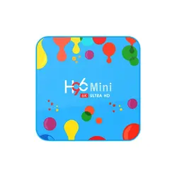 4Gb Ram 128Gb Smart Tv Box H96 Mini Android 9,0 Tv Box Allwinner H6 quad core 6K H.265 Usd3.0 Двойной Wi-Fi передатчик для интернет-телевидения Netflix