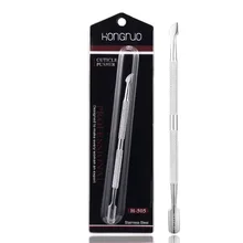 Торговый центр НУО Маникюр осуществить ремонт товара с двухголовой двойного назначения Нержавеющая сталь небольшой Сталь нажатия устройство для удаления омертвевшей кожи xie j