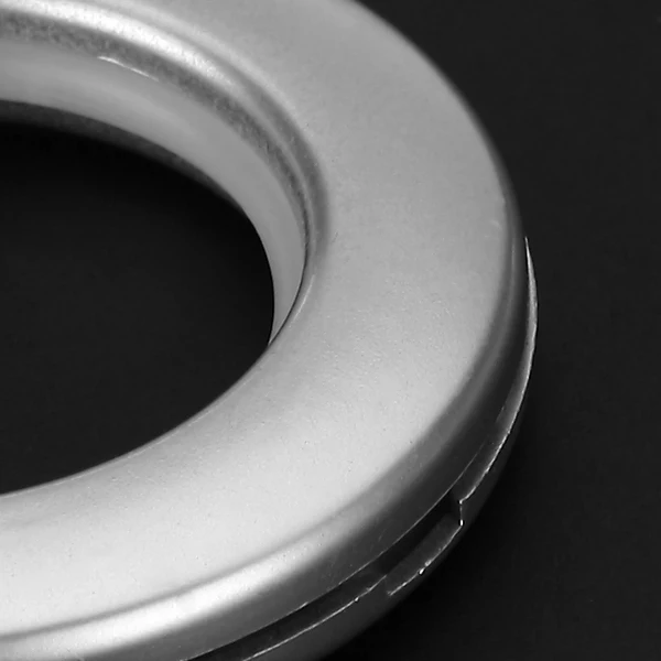 6 Plastic Snap Fix Ring Inner Dia.45mm Low Noise Ring for Eyelet Curtain Rod