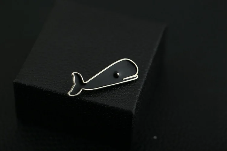 Metal Simple Whale Tie Clip Business Tie Clips Cufflinks Men's Suit Pocket Clip Bar Clasp Necktie Clasp Tie Pin Gifts Jewelry Hf324d3d26ba842179ca98f9fedc67637X