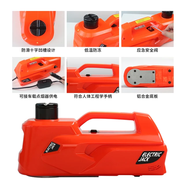 Elektromos Autó Csatlakozó 155-530 Mm 5T Emelőszerszám Sürgősségi Felszerelés Autójavító Szerszám Hidraulikus Suv Garázshoz - Image 6