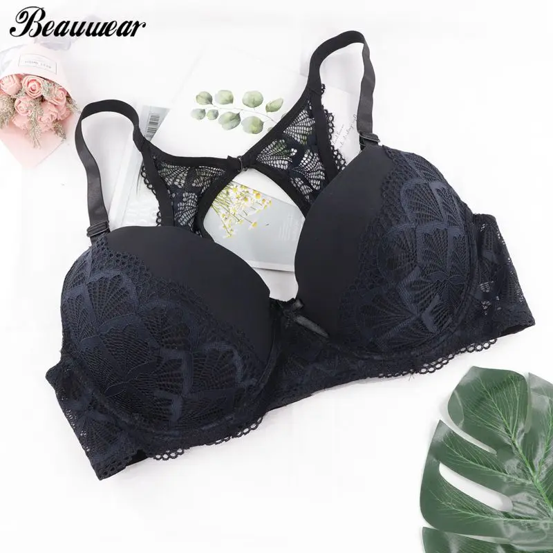 Beauwear женский бюстгальтер с большой грудью без подкладки сексуальное кружевное