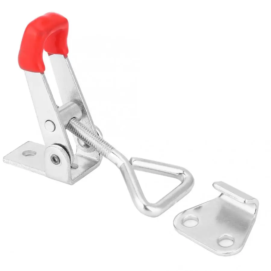 

304 Stainless Steel Adjustable Hasp Tool Box Cabinet Toggle Latch Catch Buckle