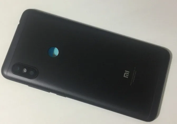 Подарок+ задняя крышка для xiaomi redmi note 6 Pro с sim-картой+ передняя рамка для xiaomi redmi note 6pro - Цвет: Коричневый