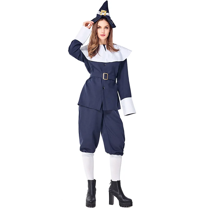 Halloween Carnival Jungle Hunters Costume for Big Wolf and Little Red Store Huntsman Cosplay Suit Party Role-playing/Acting |