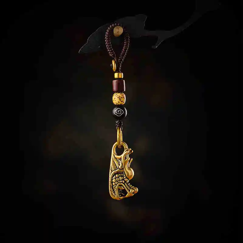 dragon head rope keychain (10)