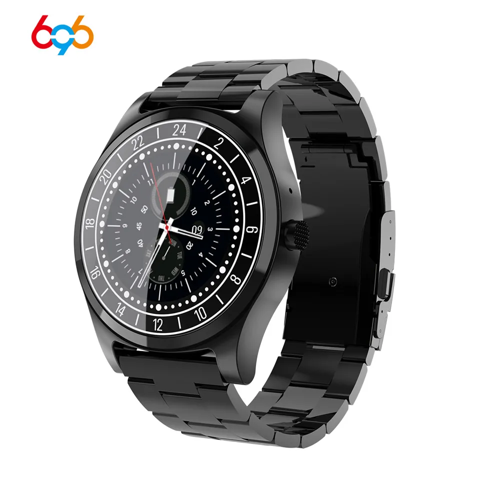 696 DT19 Smart Watch Android IOS Smartband Heart Rate Fitness Bracelet Sleep Monitor Fitness Tracker Color Screen Round watch