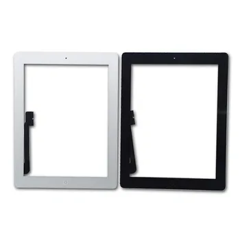 

Besegad Touch Screen Digitizer Front Glass Replacement w/ Home Button Adhesive Camera Bracket for Apple iPad 2 A1395 A1396 A1397