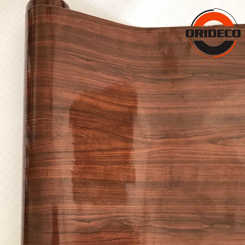 wooden grain vinyl sticker for car home decoration 3
