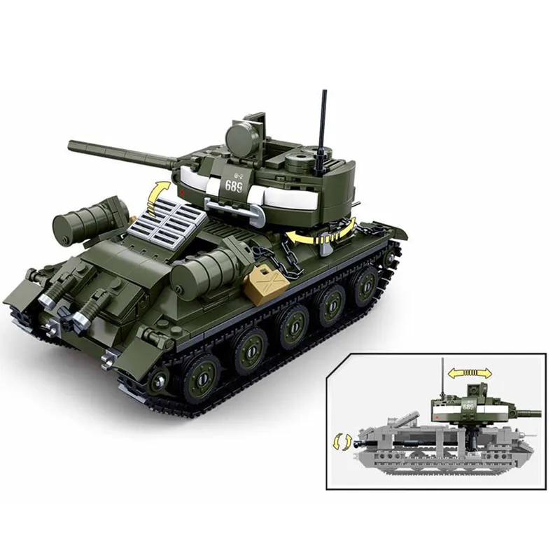 2019 World War 2 WW2 бронированная машина Военный танк С Рисунком Тигра в 1 модель