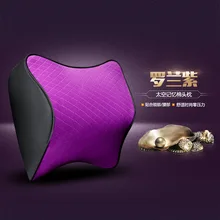 Новая Автомобильная противоскользящая подушка для подголовника автомобиля на заказ, хлопковая Подушка с эффектом памяти, Автомобильный подголовник