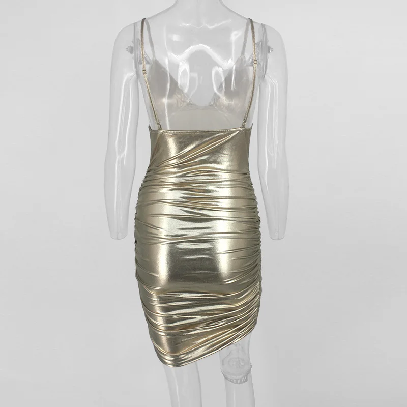 Dressmecb сексуальное облегающее платье на бретельках осеннее женское мини-платье с глубоким v-образным вырезом женские вечерние платья для ночного клуба с открытой спиной