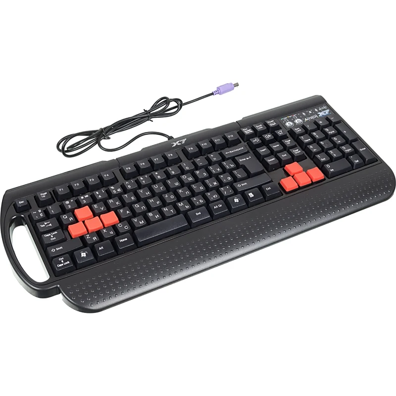 Клавиатура A4 X7-G700 черный PS/2 Multimedia for gamer
