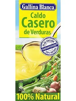 

Gallina Blanca - Caldo casero de verduras - 100% Natural - 1 l - [pack de 3]