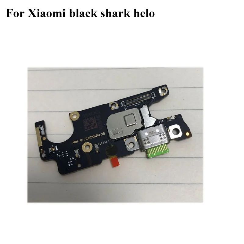 Для Xiaomi black shark helo USB док-станция для зарядки микрофонный модуль плата гибкий кабель для black shark helo