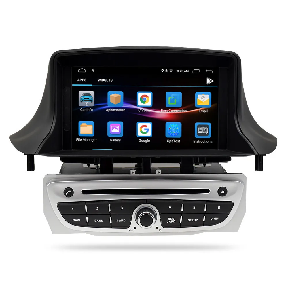 Автомобильный радиоприемник IPS Android 10 0 GPS Мультимедиа Стерео для Renault Megane 3 Fluence 2009