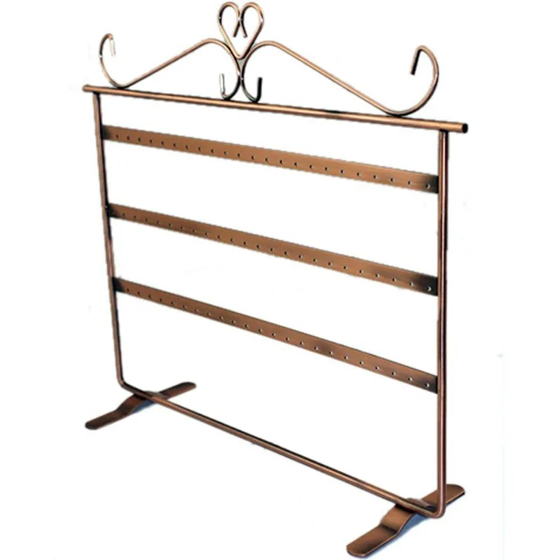 

Currently Available Flat er huan jia Copper Board Showing Stand 72 Hole er huan jia Jewelry Stand Iron Art Jewelry Display Stand