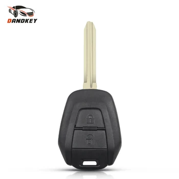 

Dandkey 10pcs For Suzuki Swift Vitara Ciaz Remote Key Shell Fob Smart 2 Buttons Blank Cover Case Fit Replacement TOY43 Blade