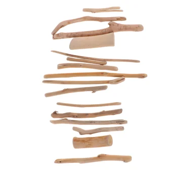 

1 Set of Short Natural Driftwood Decoration Fish Tank Ornament Aquariums Driftwood Adornment for Fish Tank Water