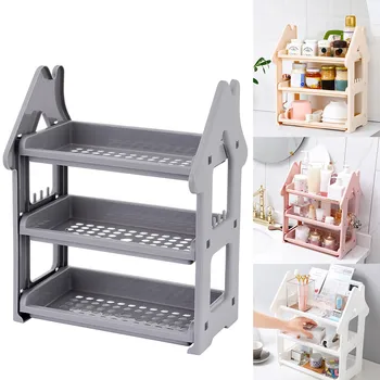 

3-Tier Microwave Shelf Rack Kitchen Shelf Spice Organizer Kitchen Storage Rack Bathroom Organizer Shelf Book Shoes Shelve #15