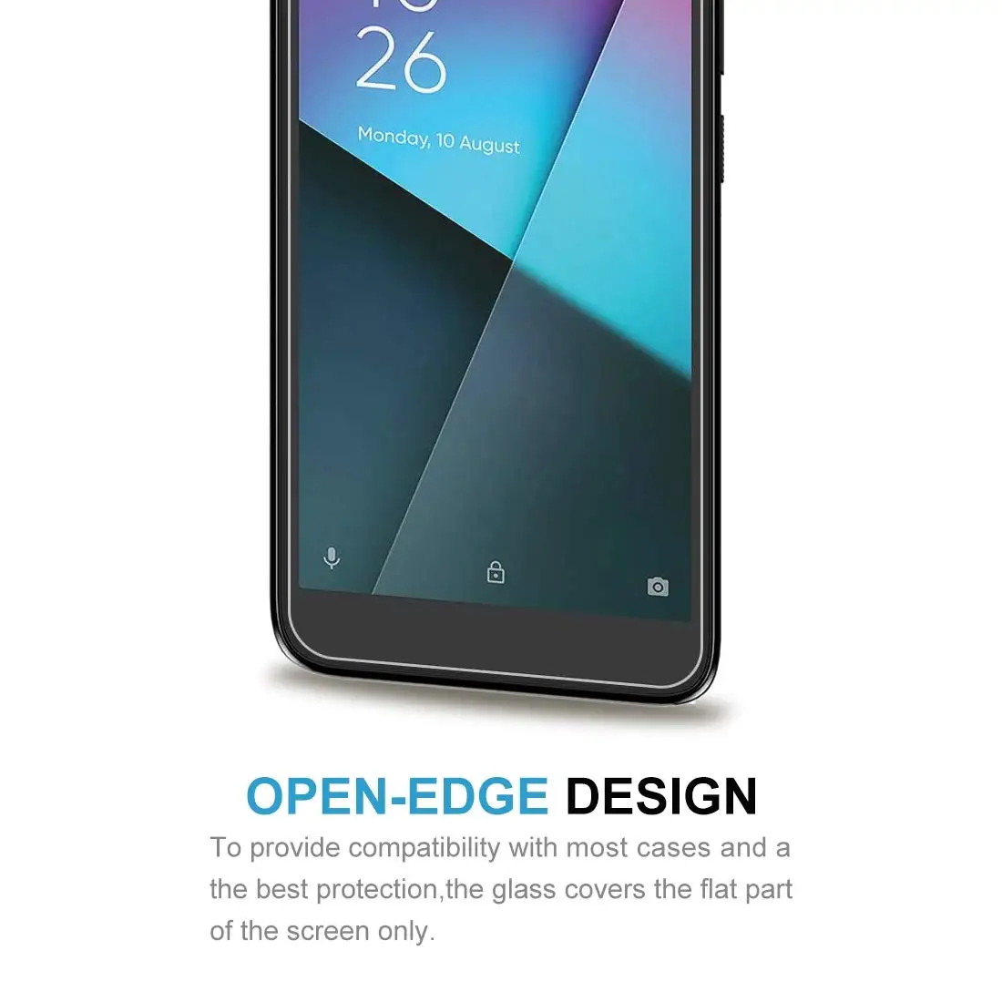 Закаленное стекло 2.5D 9H для Vodafone Smart E9 защита экрана высокой четкости от царапин
