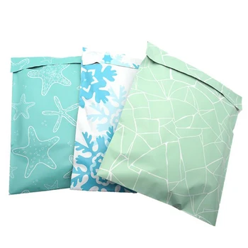 

20 Pcs Pattern Printed Poly Self Seal Plastic Packing Envelope Bags For Post/logistics Express,fragile Items