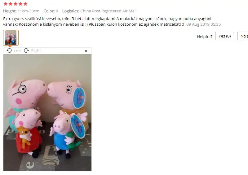 4 шт./компл. со Свинкой Пеппой; pigplush игрушка pigplush GeorgeFriend семейство розовых свиней вечерние кукла Свинки Пеппы; одежда в виде поросенка для детей подарок на год