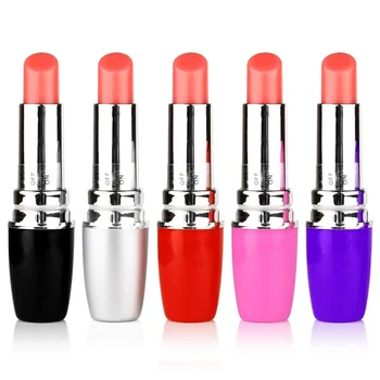 Colorful Lipstick Vibrator Massager Stick Waterproof Jump Egg Bullet Clitoral anal Stimulation Girl 18 sextoys for women 3