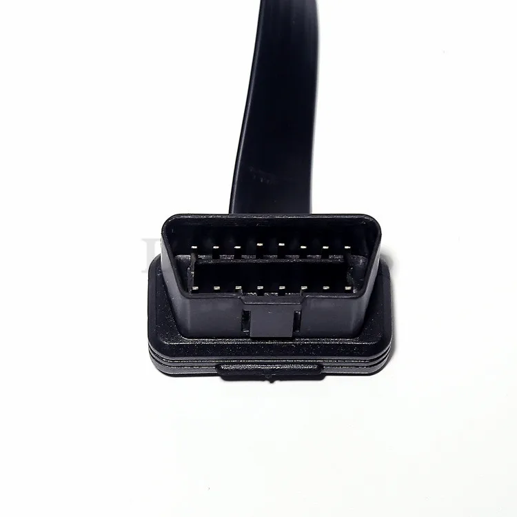 Авто инструменты одна точка три OBD плоская линия удлинитель 16PIN локоть один тащить три 16 ядро полная игла полная линия Длина 50 см