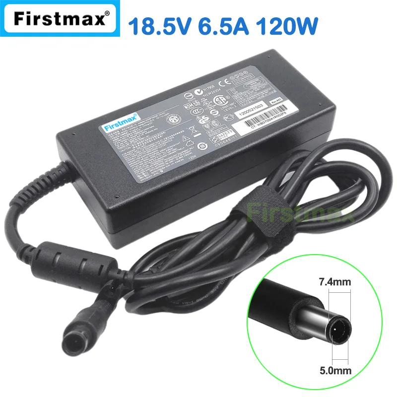 18.5V 6.5A 120W AC power adapter charger for HP EliteBook 8470w 8530w 8540w 8560w 8570w 8730p 8740P Envy 17 Notebook PC | Компьютеры и