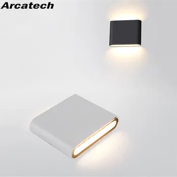 현대 Led 방수 야외 벽 램프 IP65 알루미늄 6W/12W/20W LED 벽 조명 실내 장식 벽 Sconce NR-159