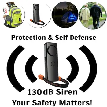 

Personal Alarm Anti Rape Women 130DB Emergency Self-Defense Security
