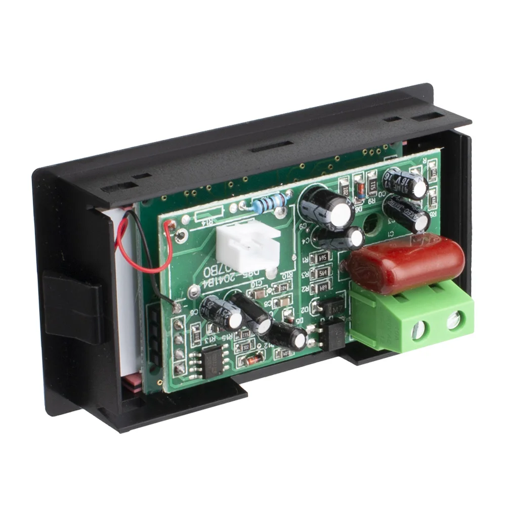 Двойной HD ЖК цифровой дисплей AC80 300V 100A Вольт Панель измеритель тока Вольтметр