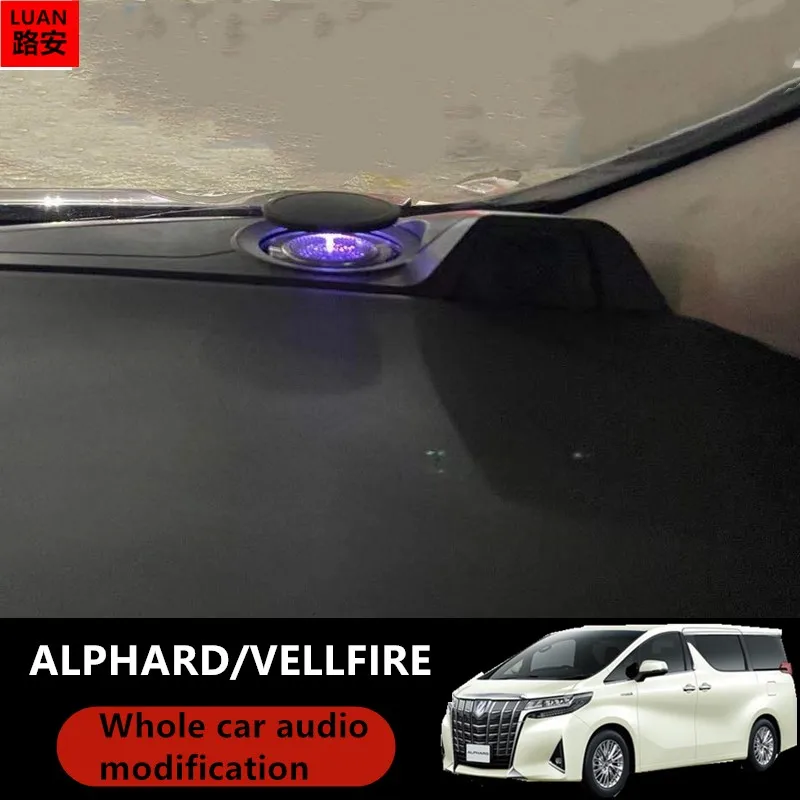 15-21 년에 적용 가능 Toyota Alphard Vellfire 30 시리즈 계기판 회전식 트위터 리프팅 사운드 혼