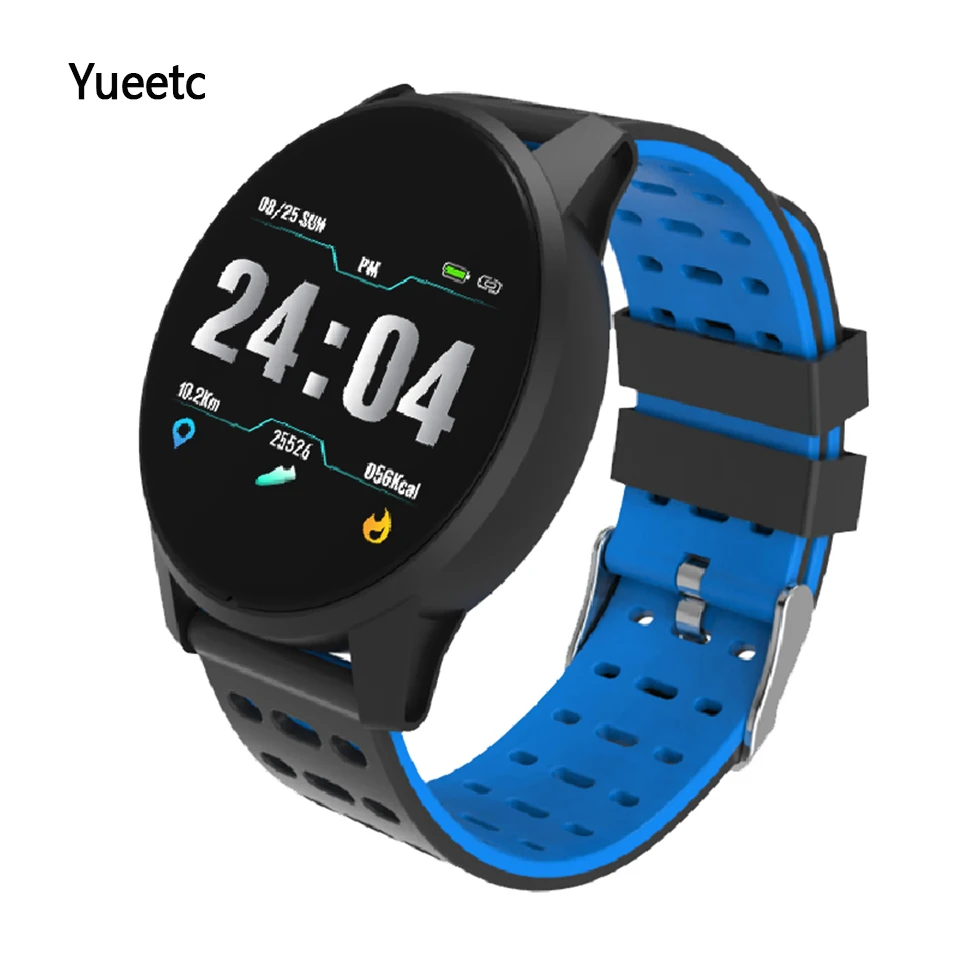 Bluetooth Смарт-часы спортивные пульсометр Монитор артериального давления Браслет Водонепроницаемый фитнес-трекер умный Браслет