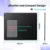 Huion Newest HS64 6x4inch Graphic Drawing Tablet Digital Pen Tablet with Battery-Free Stylus for Android Windows macOS