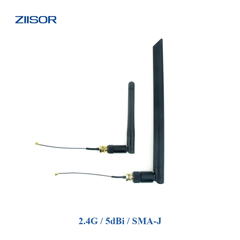 

2.4GHz External WiFi Antenna 2.4G Antena for Wireless Router with Cable Adapter SMA to IPEX IPX Bluetooth Antennas with Pigtail