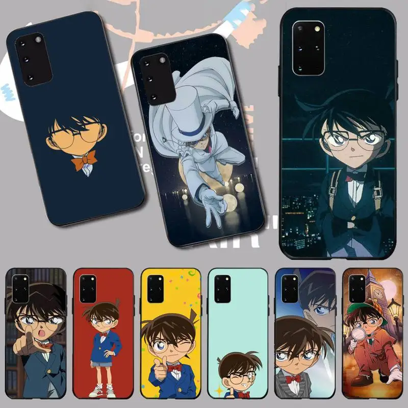PENGHUWAN Detective Conan Phone Case Cover for Samsung S20 plus Ultra S6 S7 edge S8 S9 S10 5G | Мобильные телефоны и