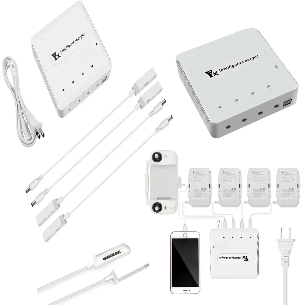 

For Xiaomi FIMI X8 SE Multi Battery Charger Charging Hub Adapter Quadcopter Part Drone Quadcopter children kids toys 2019#G20