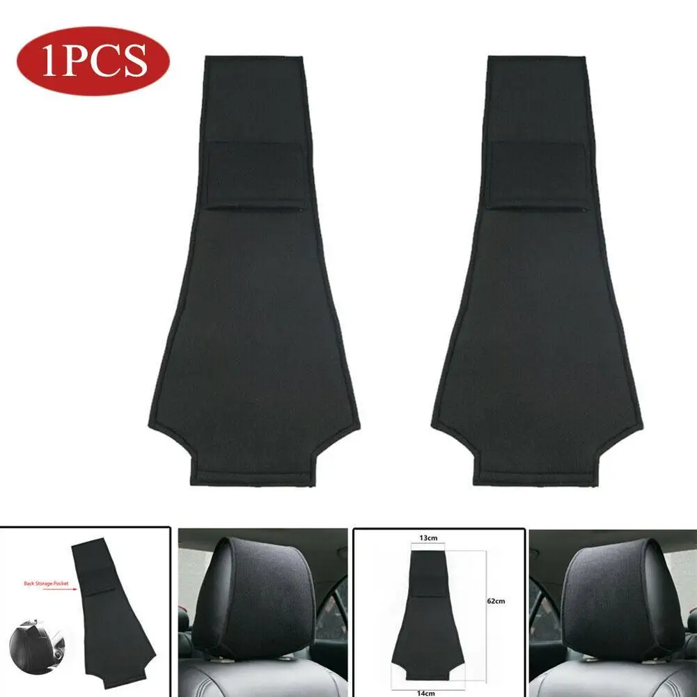 1pc Auto Sitz Zurück Kopfstütze Kissen Staubdicht Abdeckung Baumwolle  Unterstützung Pad Kopf Hals Rest Kissen Abdeckungen Auto Zubehör -  AliExpress