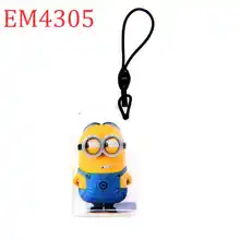 125 кГц ID перезаписываемый записываемый брелок для ключей водонепроницаемый клей RFID Контроль доступа EM4305 EM4205 брелок маркер тег 1 шт