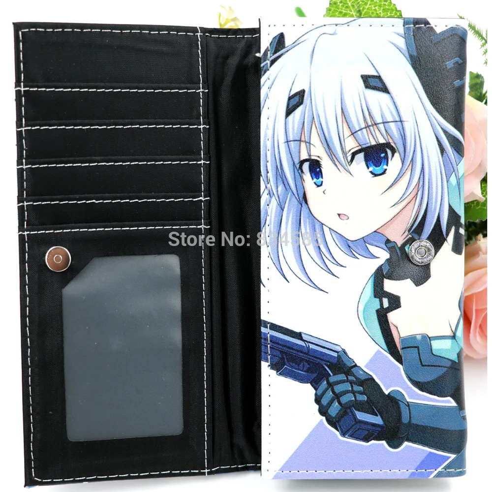 Длинный кошелек клатч из искусственной кожи с рисунком аниме DATE A LIVE